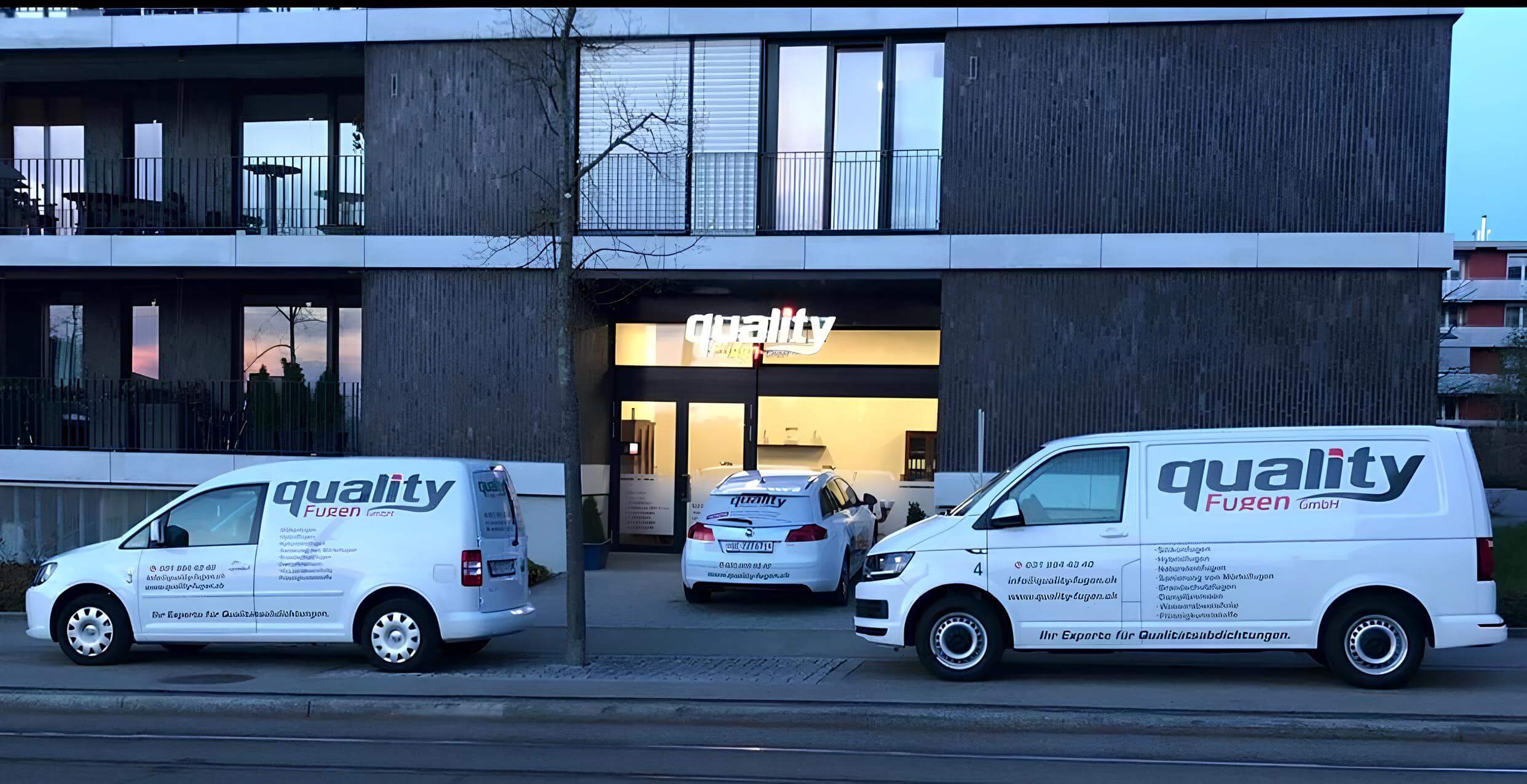 Quality Fugen GmbH Bern: Team und Einsatz im Projekt